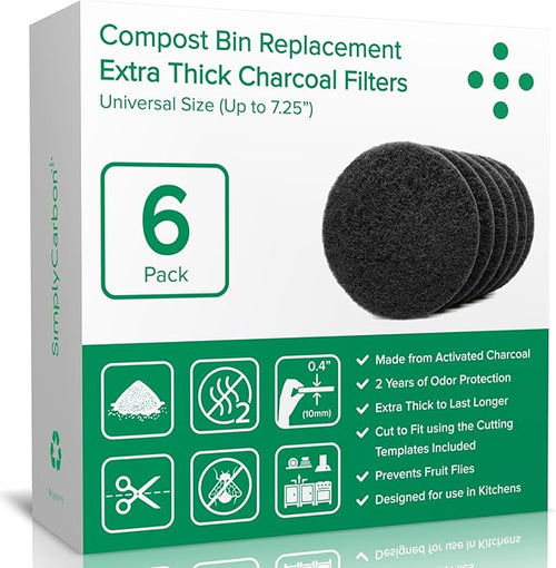 2 Years Supply Extra Thick Filters by Simply+Carbon