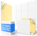 20 Pack Acoustic Panels with Self Adhesive, Soundproof Wall Panels, Square by NEPIS