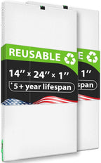 REair 14x24x1 Air filter Pro Kit, Washable and Reusable Air Filter 14x24x1 by Reair