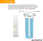 Max Water 5 Micron 20 x 4.5 Sediment Filter 20 inch Whole House BB Water - Image 4