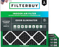 Filterbuy 18x18x1 Air Filter MERV 10 Odor & Allergy Defense by Filterbuy