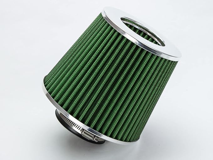 Rtunes Racing Universal Clamp-On Air Filter, Standard Cone, Dry Washable Design by RtunesRacing