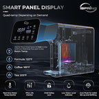 iSpring RCD100 5-Stage Countertop Reverse Osmosis System, Instant Hot RO Water - Image 4