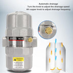 Universal Automatic Drain Valve Pneumatic Filter, 1/2in NPT Interface Drainage - Image 8