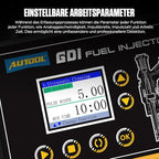 AUTOOL Automotive 6-Cylinder 110V GDI Fuel Injector Cleaning Machine, EFI Fuel - Image 5