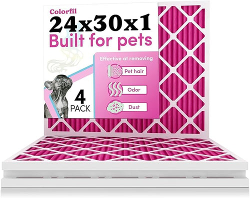 24x30x1 Air Filter by Colorfil | Color Changing Filters by ColorfilAirFilters