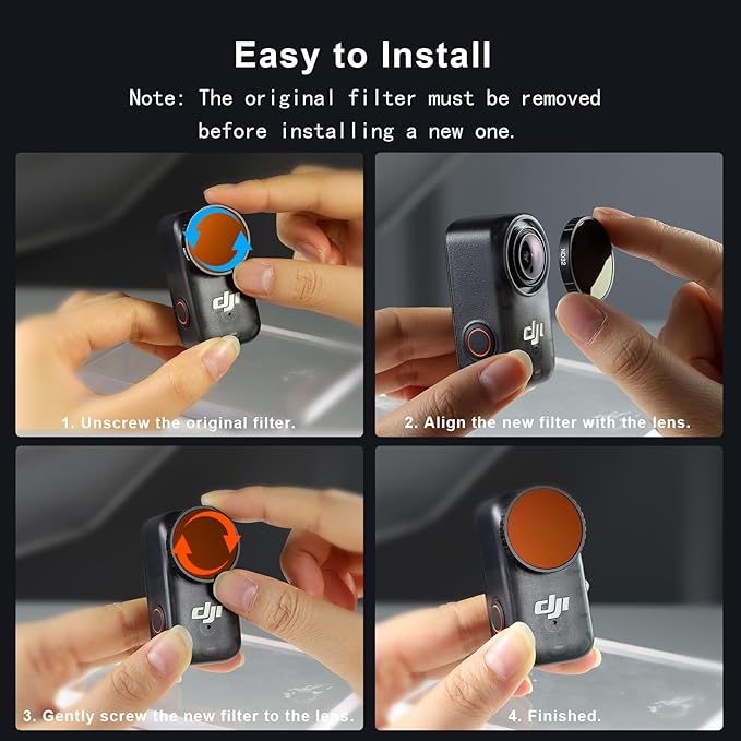 Haoge Natural Night Filter for DJI Osmo Nano, for Night City - Image 7