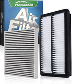 Cabin&Engine Air Filter for Honda Pilot, Acura MDX, MDX Hybrid Air Filter by Forccord