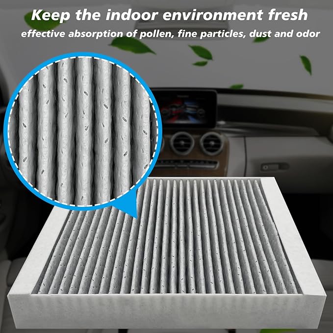 Cabin Air Filter JM190 Fit for Cascada 2016-19, Encore 2013-22, Regal 2011-17 - Image 3