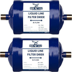 2 Pack Buck Bi-Flow Refrigerant Liquid Line Filter Drier 3/8" ODF Sweat BFK-083S by BuckUSA