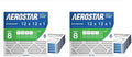 Aerostar 12x12x1 MERV 8 Air Filter, ACTUAL SIZE, Air Conditioning & Furnace by AirFiltersDelivered