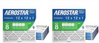 Aerostar 12x12x1 MERV 8 Air Filter, ACTUAL SIZE, Air Conditioning & Furnace by AirFiltersDelivered