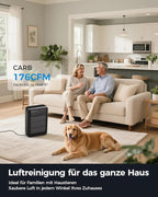 Slevoo Air Purifier for Home Large Room, H13 True HEPA Filter Air Purifiers & 3 - Image 2