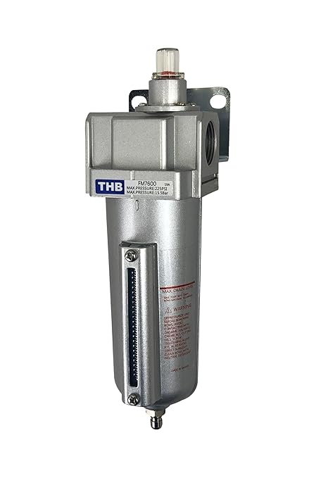 3/4" NPT Industrial Coalescing 0.01u Micron Filter Removes 99.98% of Oil - Image 2