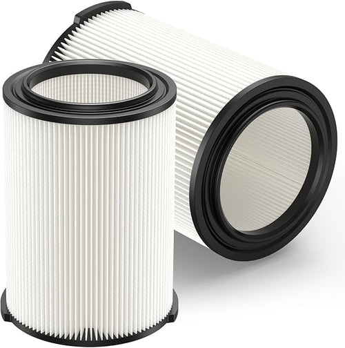 2-pack Standard Wet/dry Vac VF4000 Replacement Filter, Compatible by LINNIW