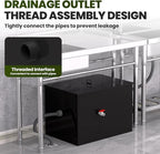 Grease Interceptor, 23.6" × 15.7" × 18" Grease Trap, 30 LBS Commercial Grease - Image 6
