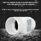 18W 12V Duct Extractor Fan 2” 50mm - Image 8