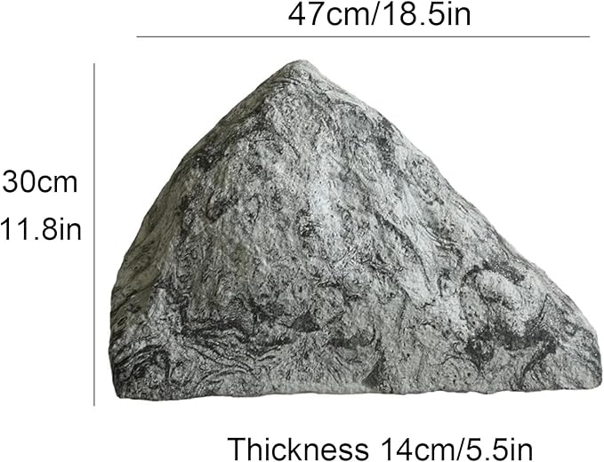 Outdoor Fake Rock Cover Realistic Lightweight Fiberglass Artificial Landscape - Image 7