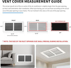 14x6 Vent Cover, Air Return Vent Cover, Flat Vent Cover, Rejillas De Aire - Image 4