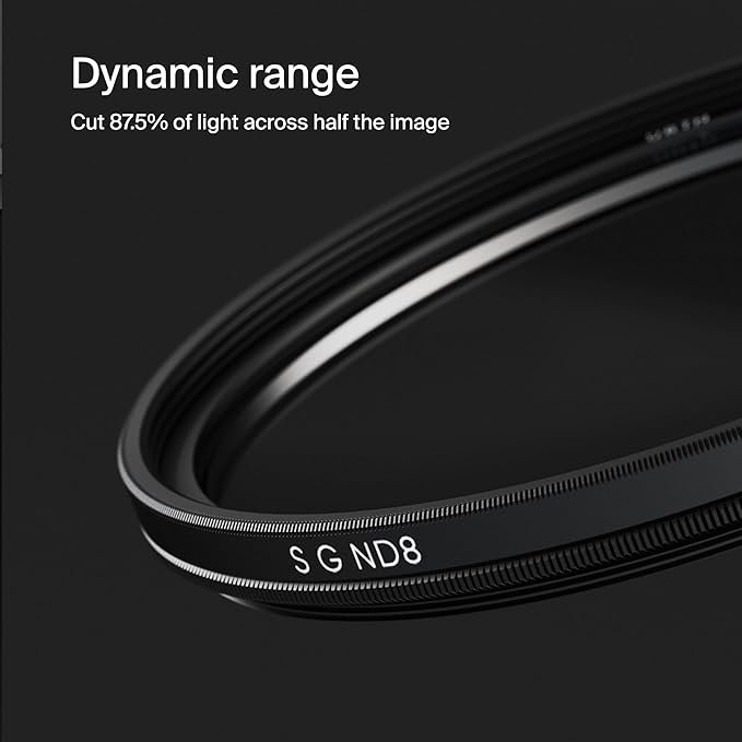 Urth 37mm Soft Graduated ND8 Lens Filter — 3-Stop, Ultra-Slim 20-Layer - Image 4