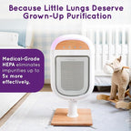 Air Purifier for Baby | Proprietary Safe-Sleep Design | Medical-Grade HEPA - Image 3
