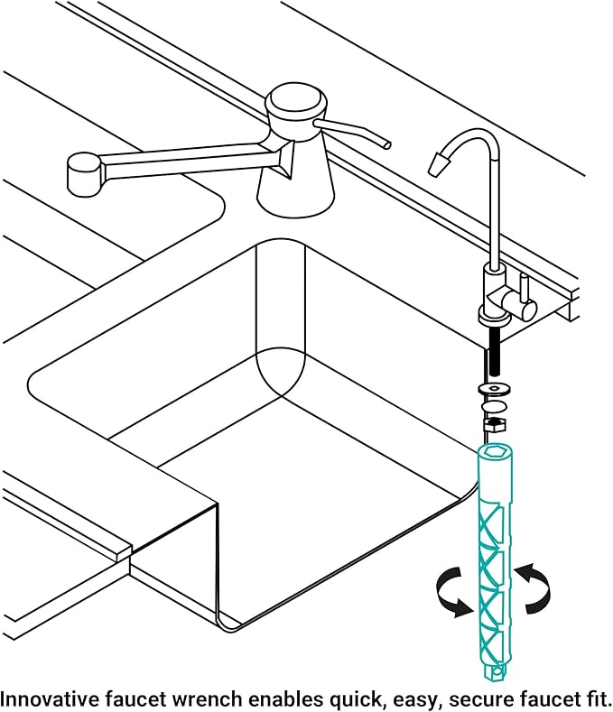 Metpure Non-airgap NSF Certified RO Faucet Reverse Osmosis Drinking Water - Image 8