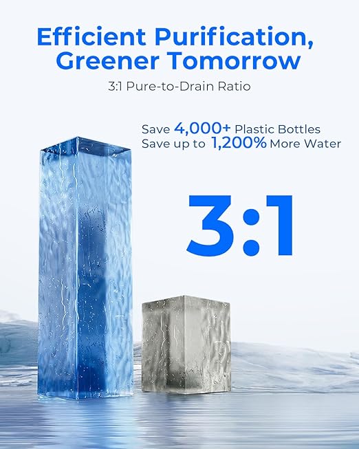 Cold Water Reverse Osmosis Water Filter Countertop, Remineralization & pH - Image 5