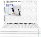 Filters Fast 18x18x1 Air Filter MERV 8, Made in the USA, Actual Size: by FiltersFast
