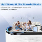 3 Pack MK04 Air Filter Replacement - Image 3