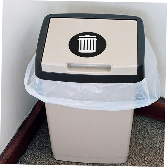 12pcs Garbage Classification Stickers Self-Adhesive Trash Can Labels - Image 7