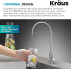 KRAUS Purita 2-Stage Carbon Block Under-Sink Water Filtration System - Image 11