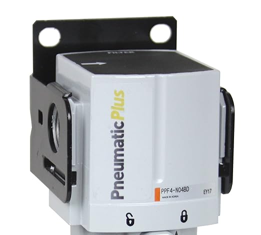 PneumaticPlus PPF3-N02B Compressed Air Particulate Filter, 1/4" NPT, 5 Micron - Image 3