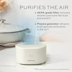 Conair Portable Small Air Purifier, Rechargeable Corded/Cordless, HEPA Air - Image 2