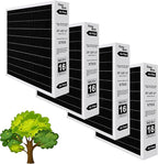Upgraded 4 - Pack X7935 20x20x5 MERV 16 Air Filter Bundle, Carbon Clean Healthy by HOME