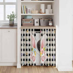 Easter Kitchen Tier Curtains 45 Inch Long 2 Panel Set, Rod Pocket Short Window - Image 7
