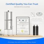 Waterdrop Upgrade Gravity-fed Water Filter System, - Image 5