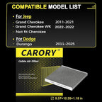 Cabin Air Filter w/Activated Carbon - Image 2