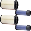 YUXIVCNE 2Pcs LVU34503 LVU34504 Primary & Secondary Air Filter Compatible by YUXIVCNE