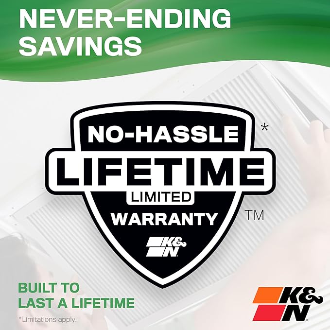 K&N 14X30X1 HVAC Furnace Air Filter, Lasts a Lifetime, Merv 13, the Last HVAC - Image 7