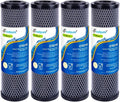 EXCELPURE 1 Micron 10" x 2.5" Whole House CTO Carbon Water Filter Cartridge by EXCELPURE