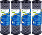 EXCELPURE 1 Micron 10" x 2.5" Whole House CTO Carbon Water Filter Cartridge by EXCELPURE