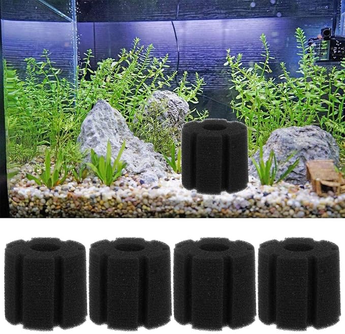 4 Pcs Aquarium Filter Sponges Replacement Media - Image 5