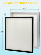 2 Pack F301H HEPA Filter Replacement Compatible - Image 2