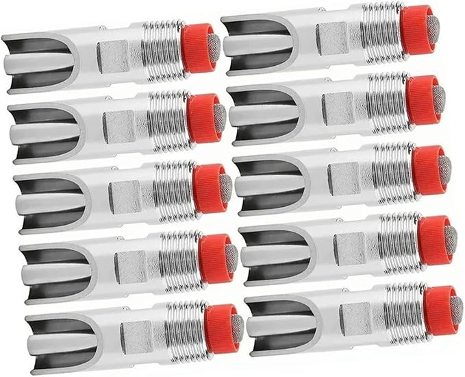 10Pcs Stainless Steel Automatic Nipples, Adjustable Prevent Leakage Pig Nipple - Image 7
