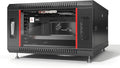 Sysracks 6U Wall Mount Server Rack Cabinet, 19” Locking Network Rack, 24” Deep by SYSRACKS