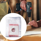 Electric Hammer Dust Bag – Drill Dust Sealr, Hole Saw Catcher | 100PCS Fine - Image 9