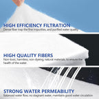 UBeesize Aquarium Filter Media Floss, 6 ft Cut to Fit Pond Filters - Image 4