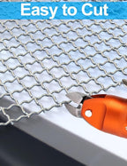 4Pack 5Mesh 10'' x 14'' Wire Mesh Screen, 304 Stainless Steel Anti-Rusted Mesh - Image 3