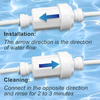 Outdoor Misting System Water Filter 2 Pieces Calcium Inhibitor Filter - Image 4