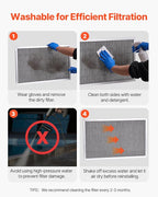 VEVOR Electrostatic Air Filter, MERV 8 Long Lifetime, Healthier Home or Office - Image 5